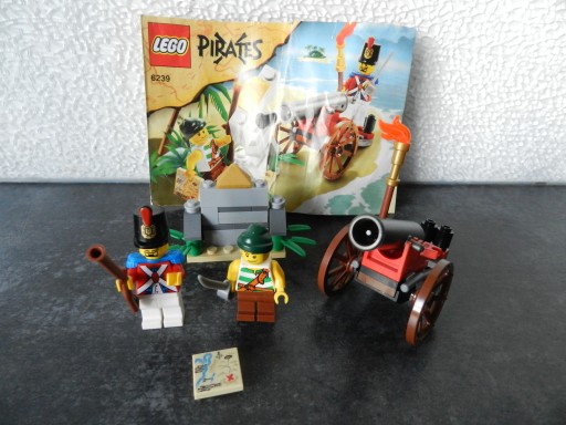 LEGO PIRATES 6239 Cannon Battle *2009 *100%