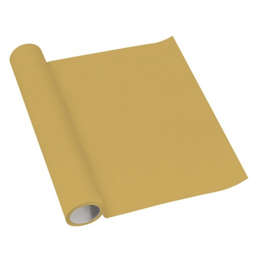 BIEŻNIK AIRLAID PAPIER ZŁOTY 40 X 500 CM FIZELINOWY