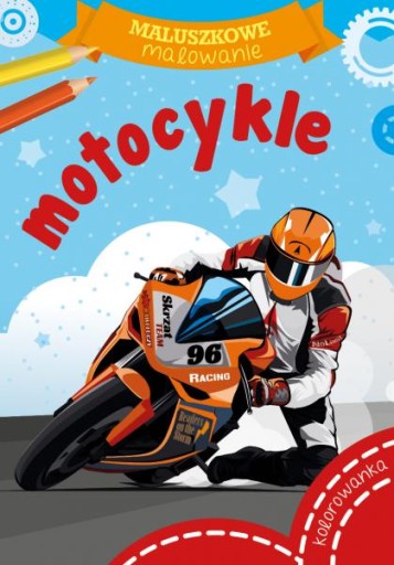 KOLOROWANKA MALUSZKOWE MALOWANIE MOTOCYKLE HIT