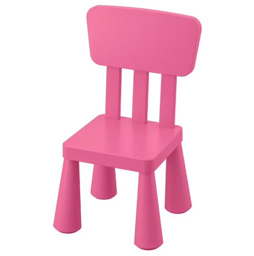 MAMMUT krzesełko IKEA KRZESŁO dziecka RÓŻOWE