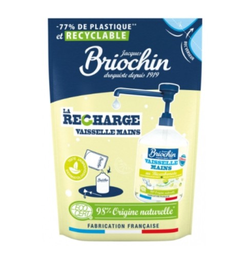 ŻEL DO MYCIA NACZYŃ I RĄK ZAPAS 500 ML BRIOCHIN 450ml Soda Oczyszczona