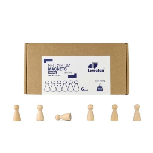 MAGNESY NEODYMOWE BOWLING NEUTRAL 6SZT