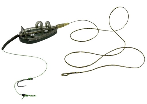 Gotowy Uzbrojony koszyk metod Method Feeder 50g