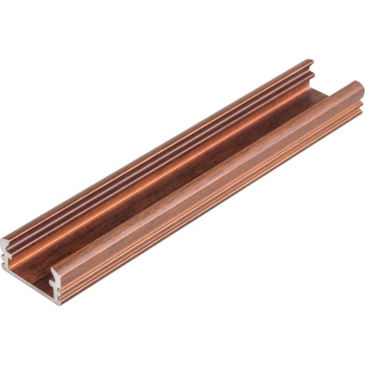 Profil aluminiowy ALU-LED P2 ANOD DREWNO WENGE 1m