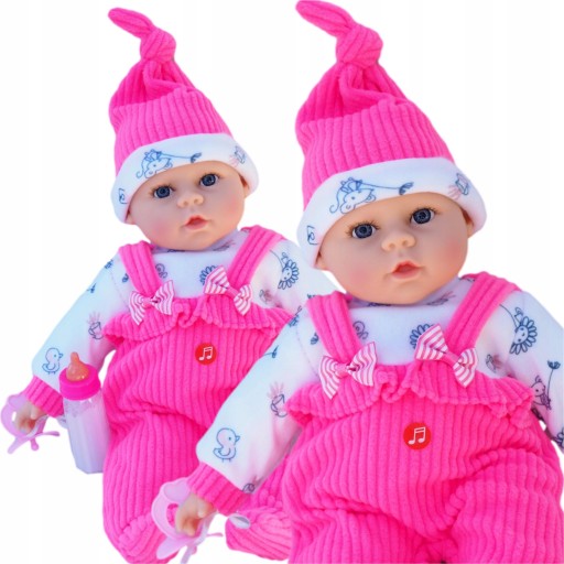BOBAS LALKA MÓWI I ŚPIEWA BABY LALECZKA BUTELKA