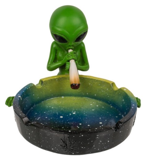 POPIELNICZKA KOSMITA RASTA Z JOINTEM OBCY UFO