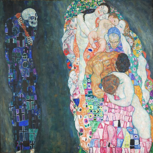GUSTAV KLIMT Śmierć i Życie obraz na płótnie