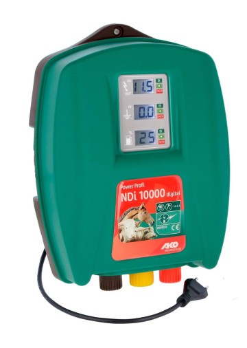 ELEKTRYZATOR SIECIOWY POWER PROFI NDI10000 DIGITAL DLA BYDŁA I KÓZ 14J AKO