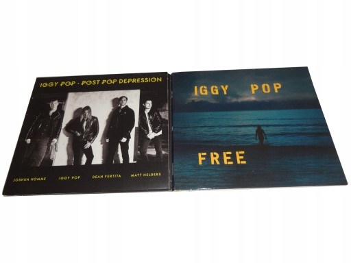 Iggy Pop free Post Pop Depression CD *