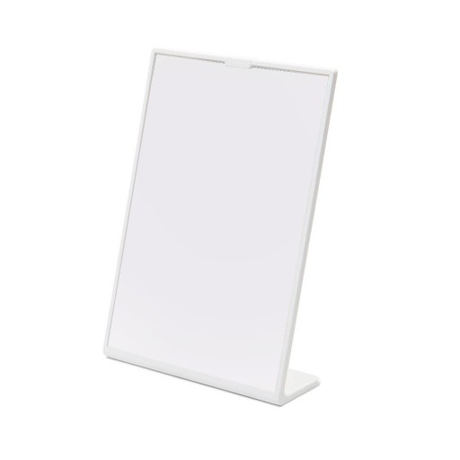 Stojak informacyjny typu L A6 pionowy LA6PWHITE