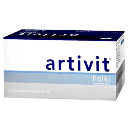 Artivit z kolagenem 15 fiolek