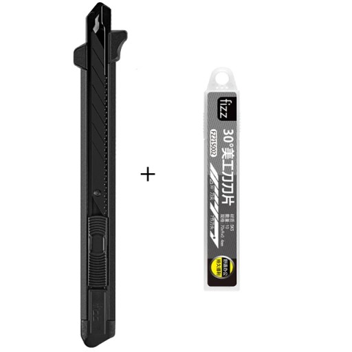 Fizz Grip Utility Knife Multifunctional Telescopic Paper Cutter Aluminum