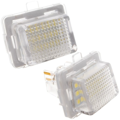MERCEDES W204 W212 W221 PODŚWIETLENIE LED TABLICY