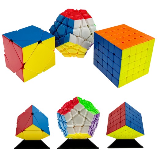 ZESTAW Kostka 5x5 + SKEWB + MEGAMINX ORYGINALNA