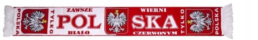 SZALIK KIBICA REPREZENTACJI POLSKA jakość HD wzory