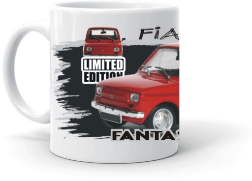 Kubek z nadrukiem FIAT 126p, 330ml