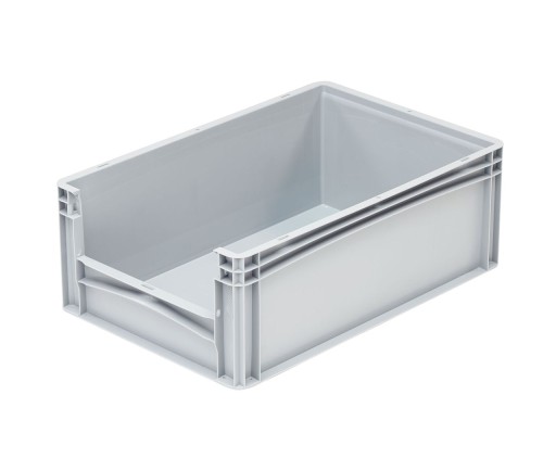 POJEMNIK MAGAZYNOWY Z OKNEM 600x400x220