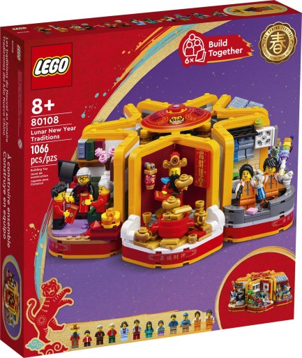 LEGO 80108 Nowy Rok Księżycowy tradycje NOWY