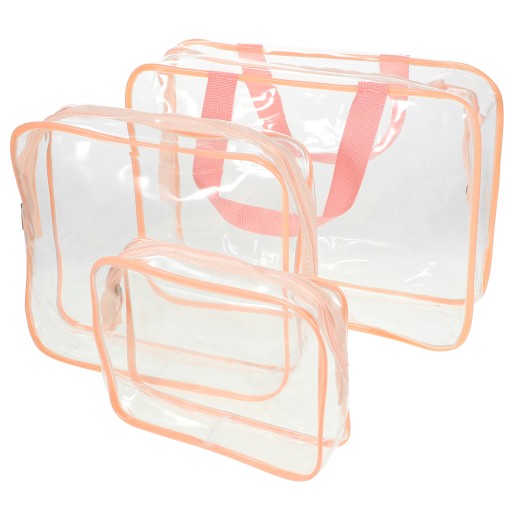 Przezroczysta kosmetyczka Travel Essentials