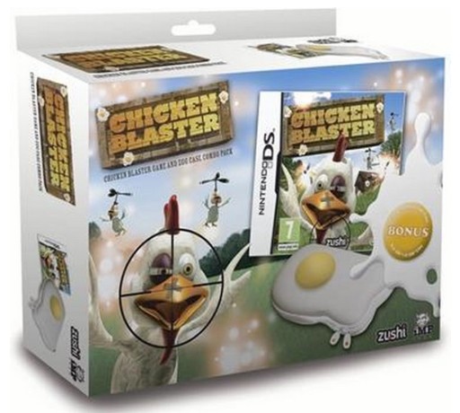 CHICKEN BLASTER GRA + ETUI NINTENDO DS NOWA FOLIA