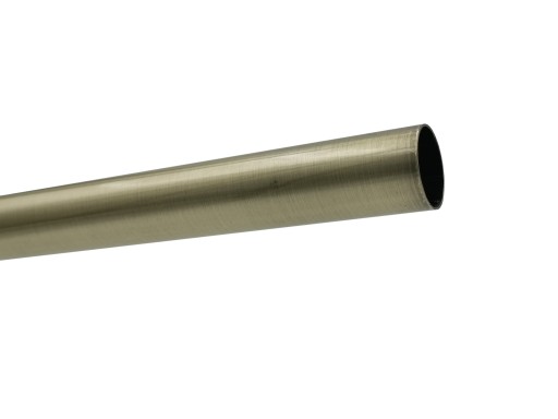 RURA DRĄŻEK metal karnisz fi19mm ZŁOTO ANTYK 120cm