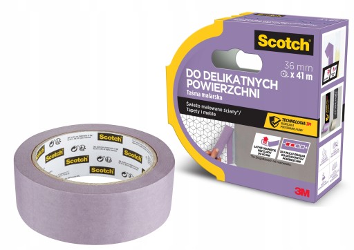 SCOTCH TASMA MALARSKA DO DELIK. POWIERZ. 36MX41MM