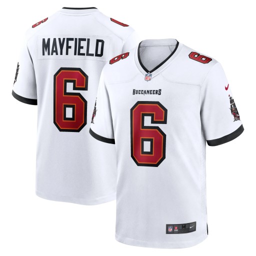 Męska koszulka wyjazdowa Baker Mayfield White Tampa Bay Buccaneers, 3XL