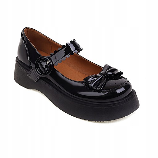 buty na platformie mary jane lolita buty