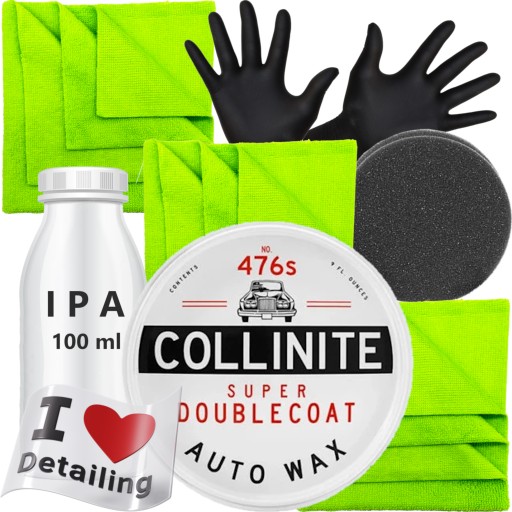 COLLINITE 476S WOSK + APLIKATOR + 4x MIKROFIBRA