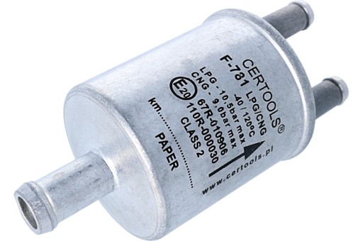 Filtr fazy lotnej CERTOOLS - F-781 12/3x8 mm