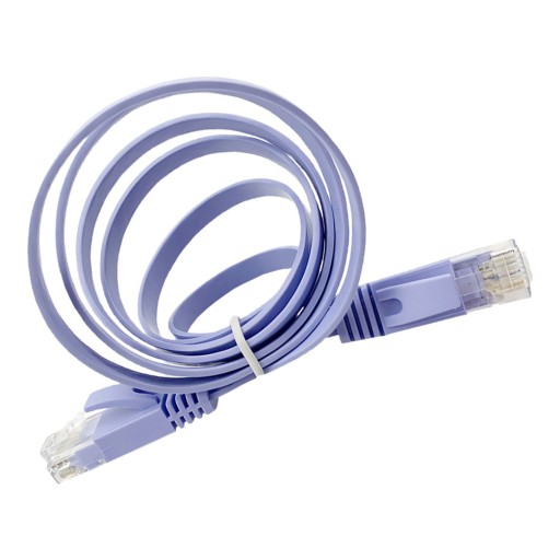 KABEL ETHERNET PŁASKI SIEĆ BEZ SNAGLESS