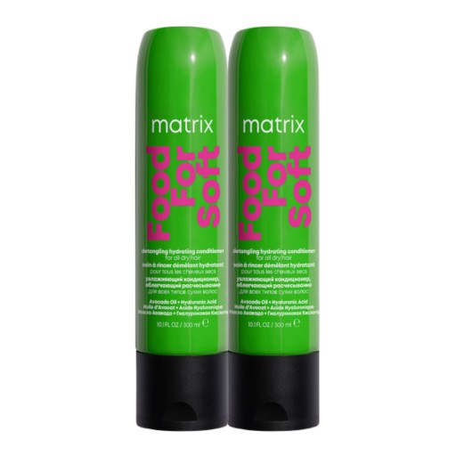 Matrix Food For Soft Odżywka nawilżająca do włosów suchych 300ml x2 sztuki