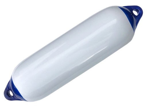 ODBIJACZ JACHTOWY 12X45 BIAŁO NIEBIESKI - 04227