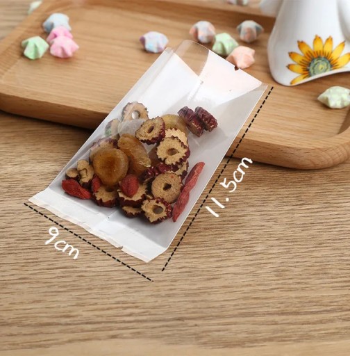 LBSISI Life 100 sztuk/partia 9x11.5cm 50g Mooncake Hot Seal torby Handmade