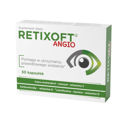 Retixoft Angio, 30 kapsułek