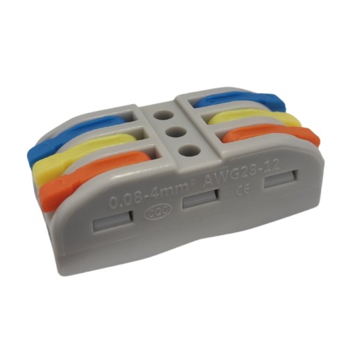 SZYBKOZŁĄCZKA SPL3C KOLOR 0,08-2,5 (4,0)MM2