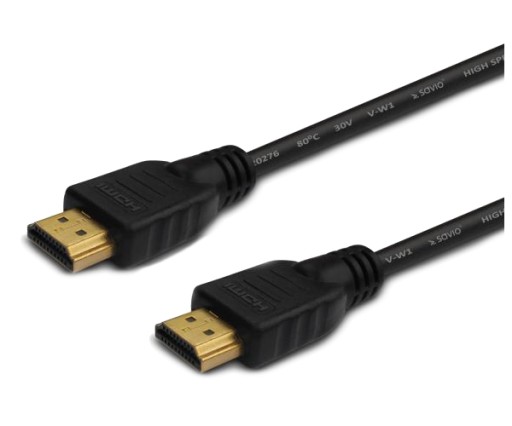 KABEL HDMI-HDMI Gold ETHERNET Full HD 4K 5m