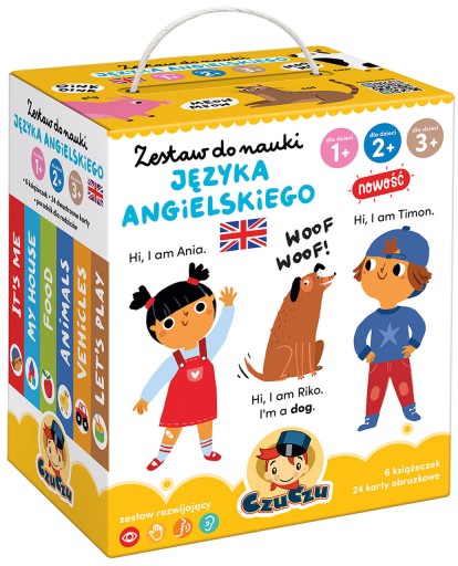 CZUCZU ZESTAW DO NAUKI JĘZYKA ANGIELSKIEGO 762596
