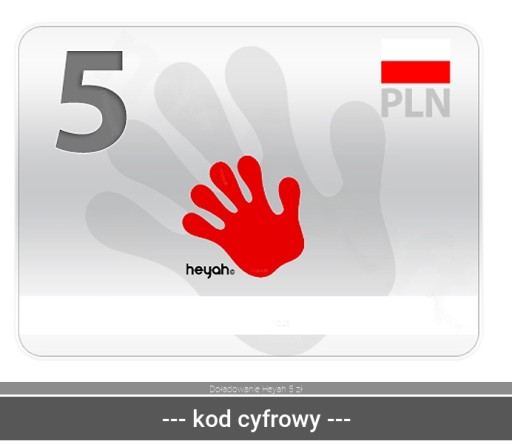 Doładowanie Heyah 5 zł