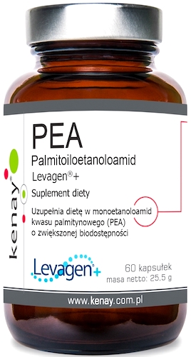 Kenay PEA Palmitoiloetanoloamid Levagen + 60kaps