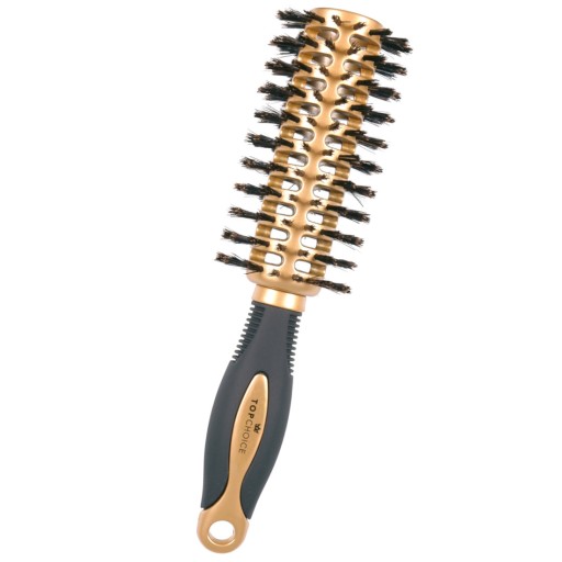 TOP CHOICE SZCZOTKA DO MODELOWANIA WŁOSÓW OKRĄGŁA NATURALNE WŁOSIE DZIKA 60