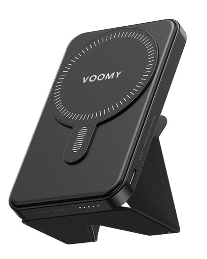 VOOMY Powerbank 6000mAh Indukcyjny Do Magsafe 12 13 14 15 Bezprzewodowy