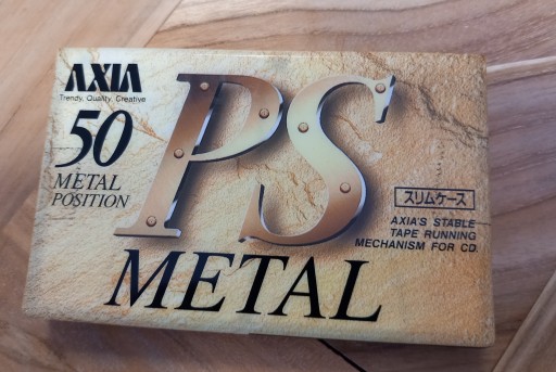 AXIA PS METAL 50 Kaseta magnetofonowa