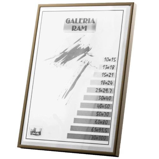 RAMA ALUMINIOWA kolory A4 29,7x21 RAMKA 21x29,7 cm