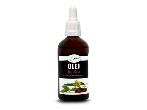 OLEJEK JOJOBA SUROWIEC KOSMETYCZNY 100ML VIVIO NIERAFINOWANY