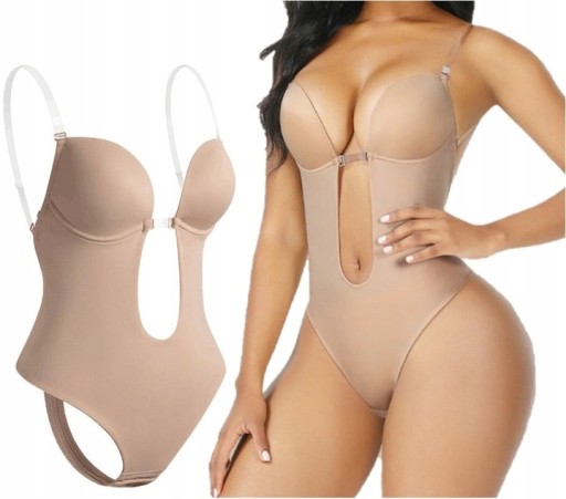 BODY DO SUKNI BEZ PLECÓW BIUSTONOSZ GOŁE PLECY M