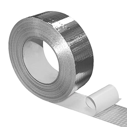 TAŚMA ALUMINIOWA SAMOPRZYLEPNA 50m/50mm WZMOCNIONA