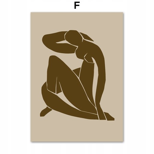 Abstract Line Girl Face Vintage Eclectic Gall