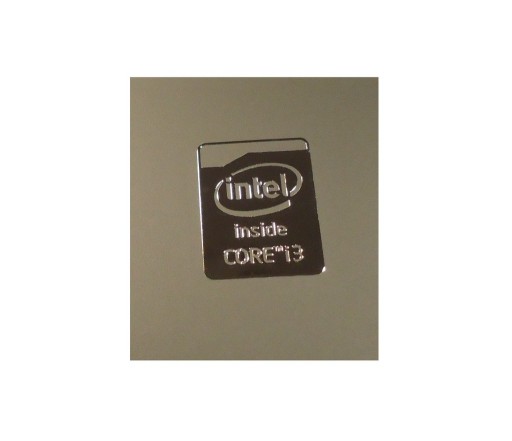 Naklejka INTEL CORE i3 Metal Edition 30x22mm 228