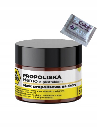 PROPOLISKA Maść z Propolisem PROPOLIS HEMO z glistnikiem GLISTNIK API Effec